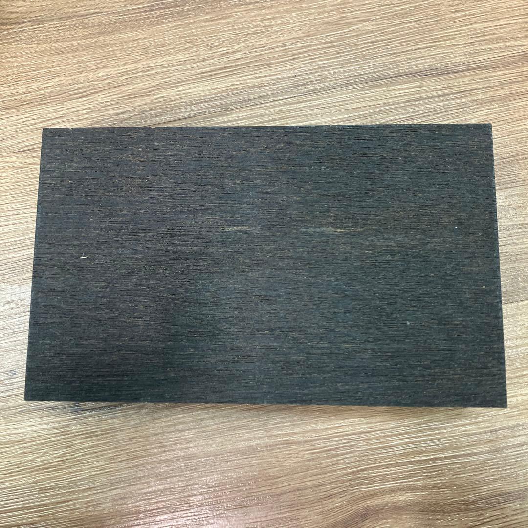 D-5 美品 和食器 染付 長皿 5枚セット 陶板飾り付 漆調木箱入り 平皿