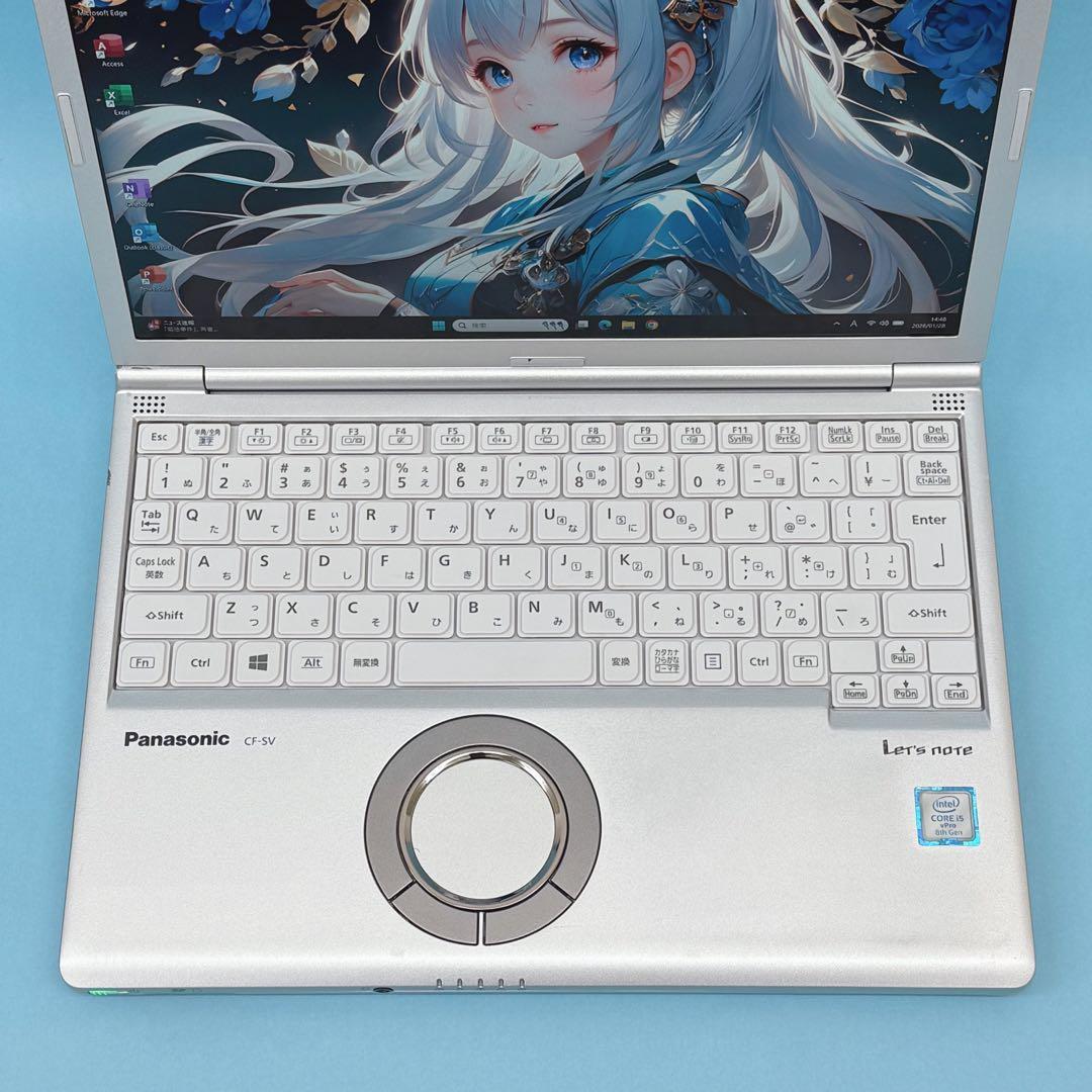 047 良品 レッツノートCF-SV8 i5 第8世代 8GB office