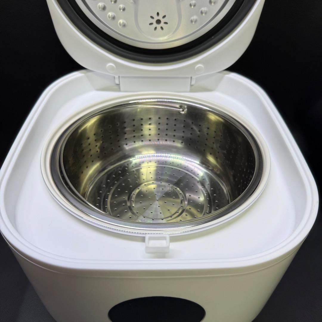 ◉※前H横1003 未使用保管品 炊飯器 RICE COOKER 白色 3L