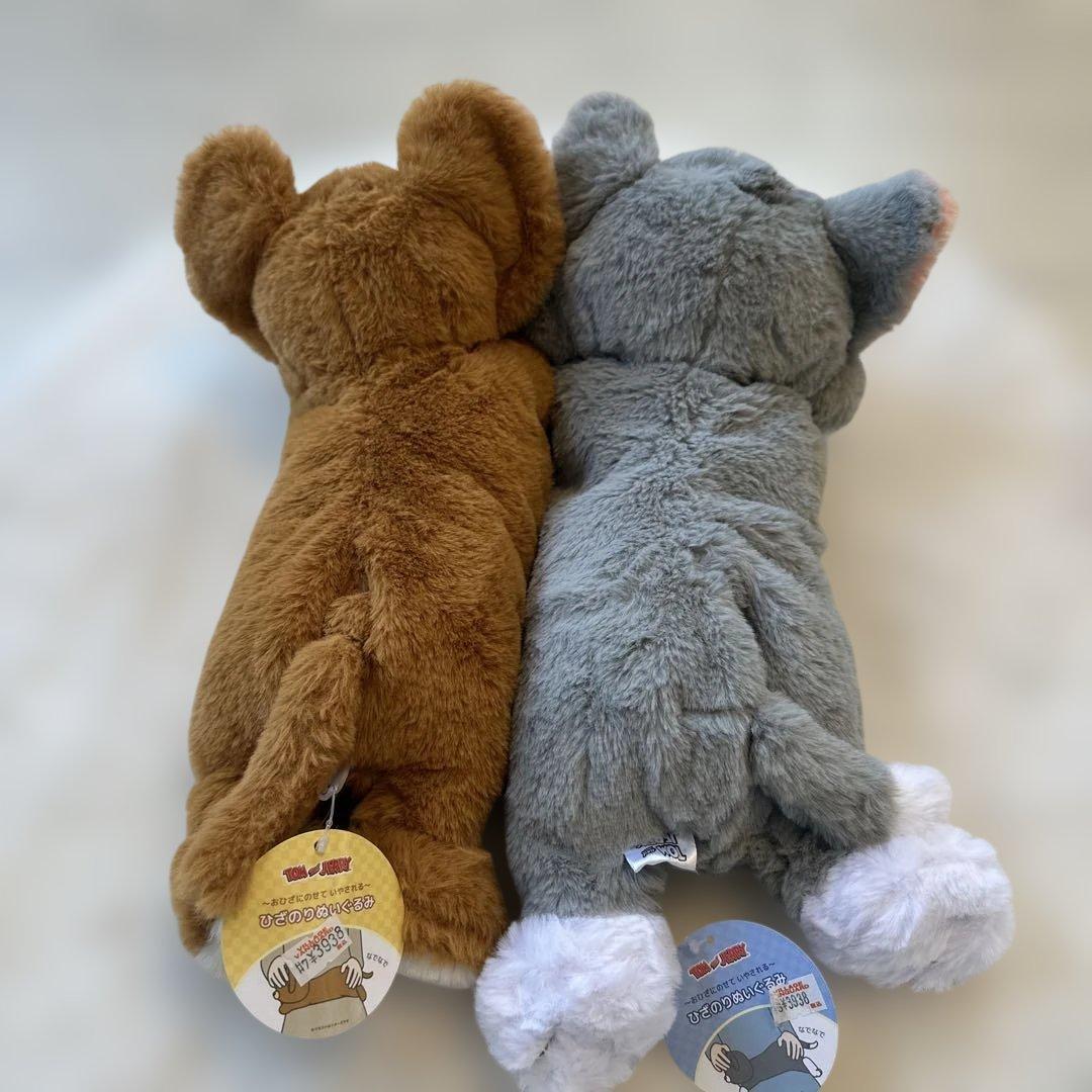 新品タグ付き　トムとジェリー ひざのりぬいぐるみセット