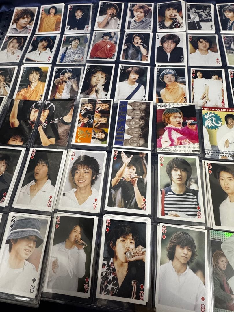 嵐　トランプ　写真　アイドル　トレカ　大量　大野智　二宮和也　相葉雅紀　櫻井翔