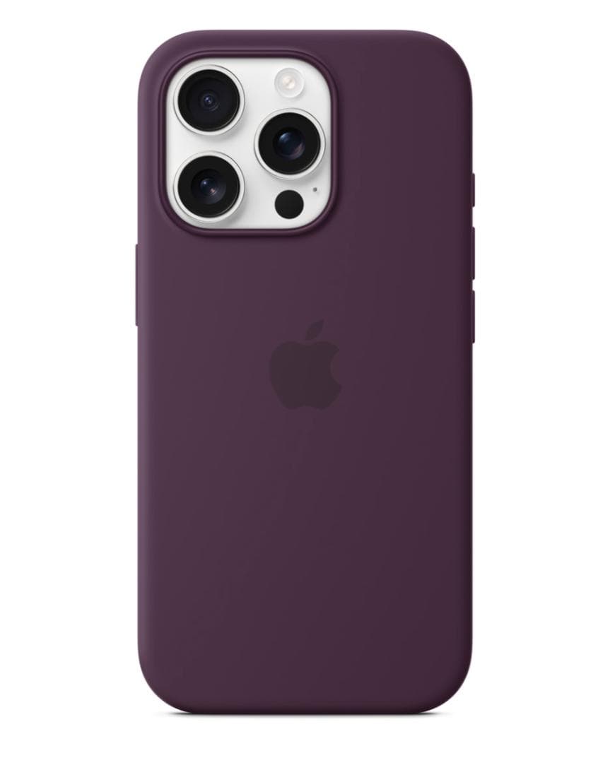 iPhone 16 Pro　Apple純正 シリコーンケース （プラム）