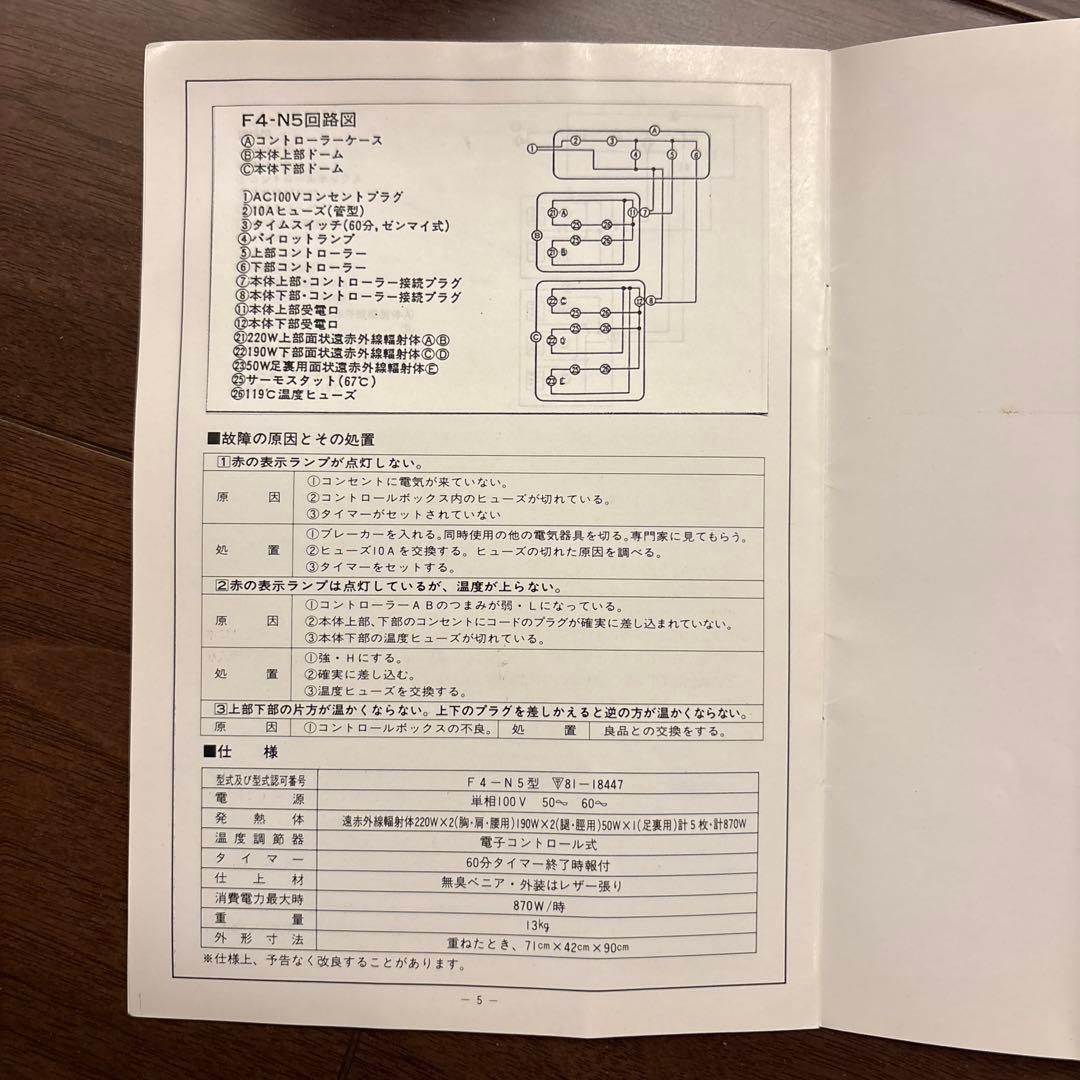 フジカ スマーティ 遠赤外線　サウナ　使用頻度少なめ　自宅サウナ