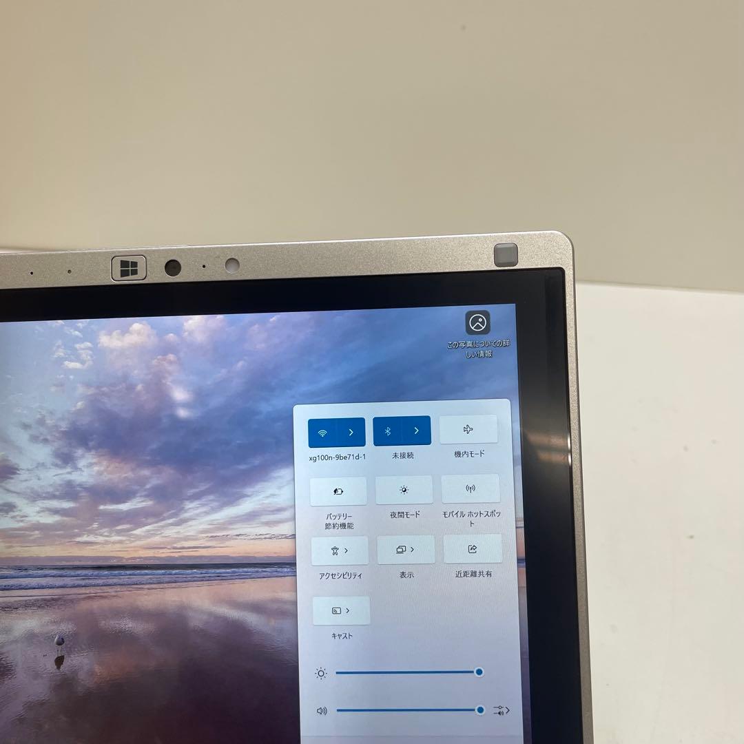 Windowsノート本体 #312 PANASONIC CF-RZ6 i5-7Y57 8GB 256GB