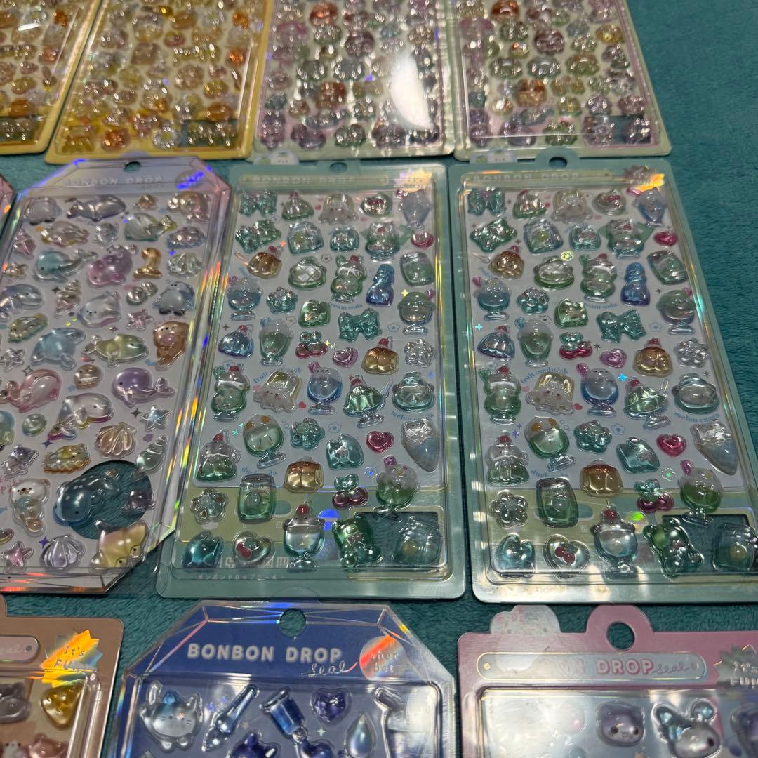 【正規品】ボンボンドロップシール サンリオ オリジナル まとめ売り 28枚