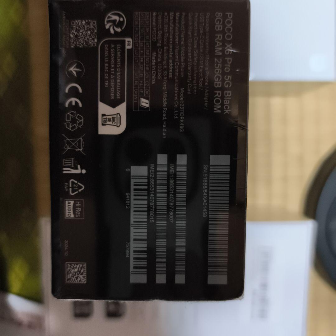 スマートフォン本体 Xiaomi 13T 12GB,Xiaomi 13T 8GB,PocoX6Pro
