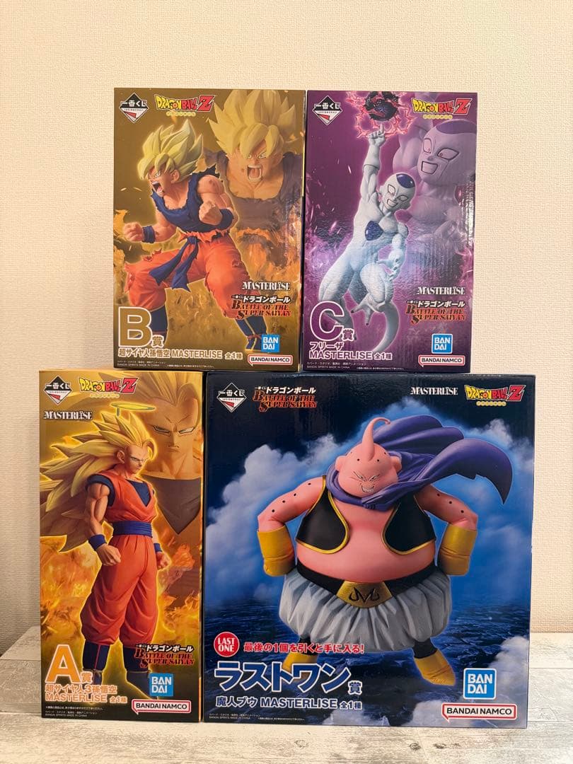 一番くじ　ドラゴンボール　a賞　b賞　c賞　ラストワン賞　下位賞