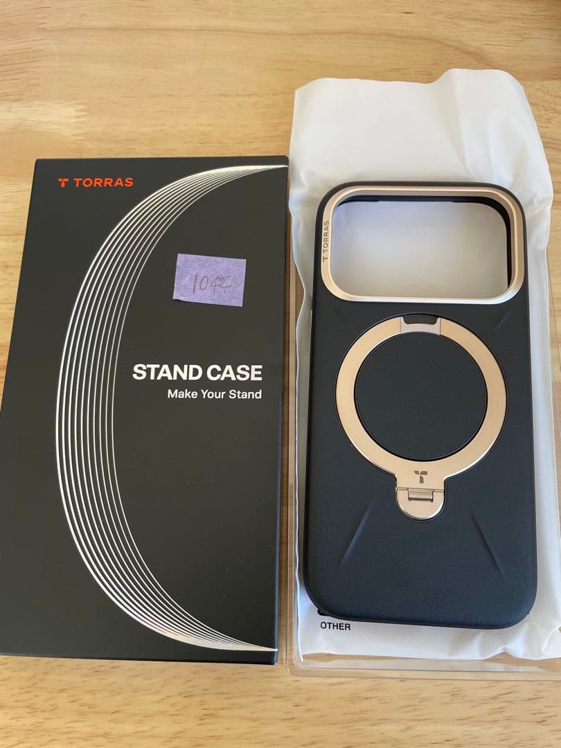 TORRAS iPhone 17Pro用 ケース 新感覚レザー こくようブラック