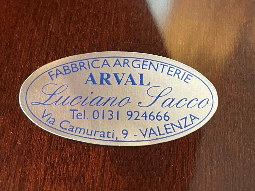 新品 イタリア製 銀製 写真立て Arval Argenti Valenza社製