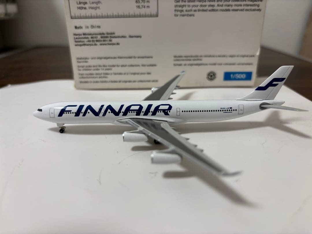 フィンエアー A340-300 1000 pieces herpa 1/500