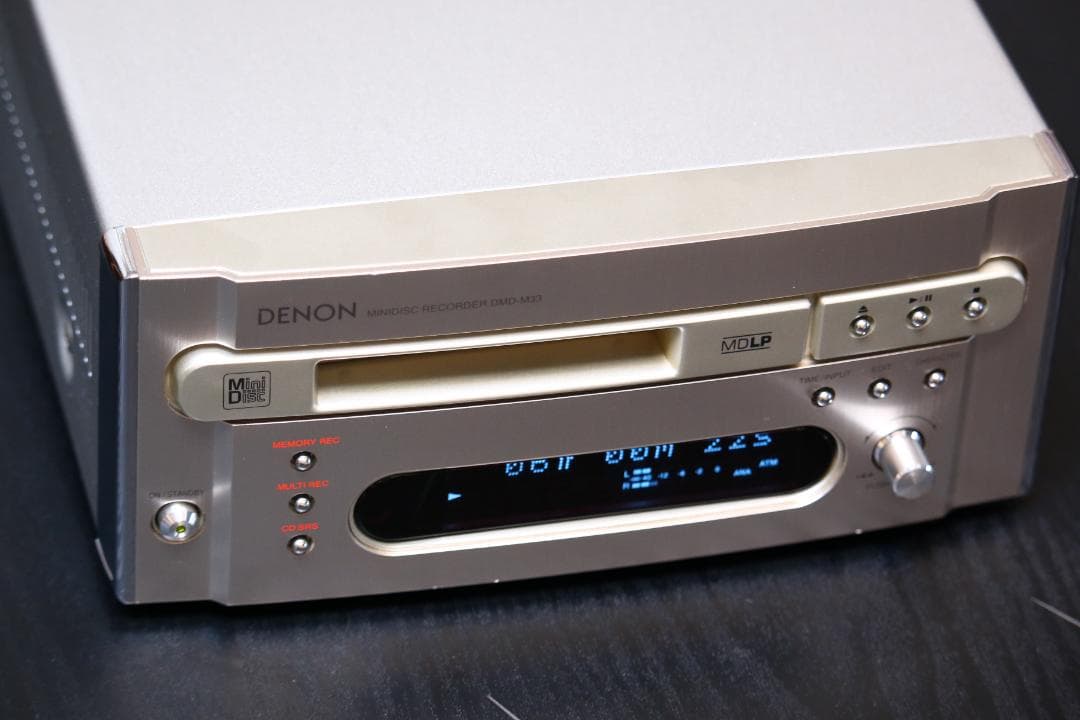 DENON DMD-M33　MDデッキ　MDプレイヤー/レコーダー　完動品