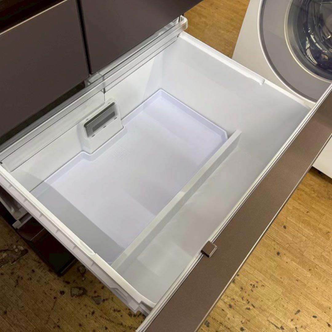 東京23区配送無料✨三菱　冷蔵庫　MR-MZ60H 6ドア　600L 美品