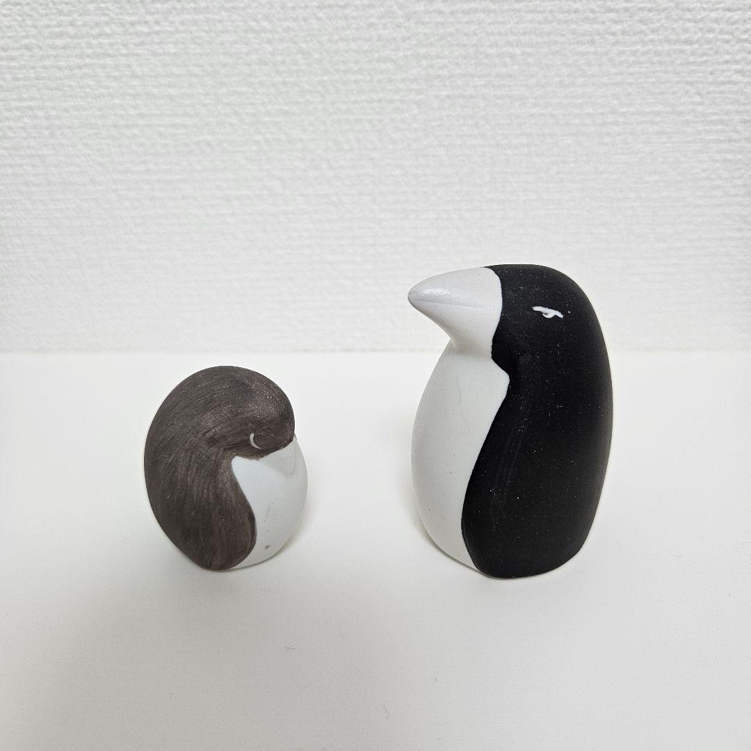 【廃盤品】ARABIA(アラビア)ヘルヤ　親子　ペンギン　2体セット