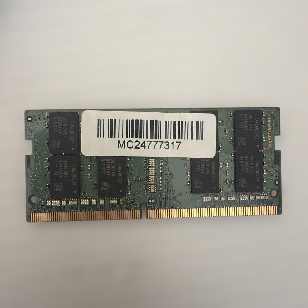 Samsung 16GB DDR4-2400 メモリ SO-DIMM 2枚