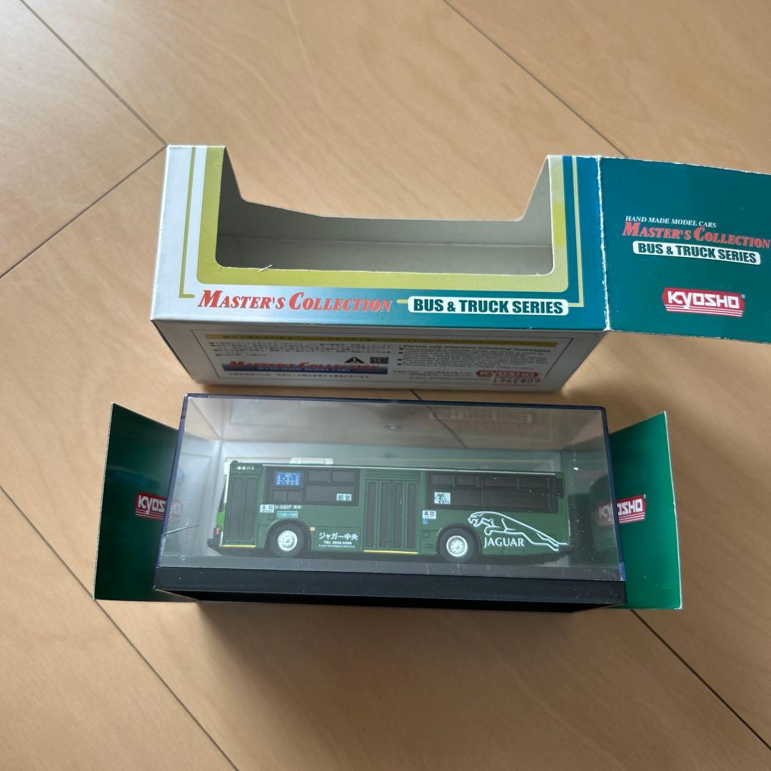 【即購入ok!!】京商 1/80 東京都交通局ラッピングバス ジャガー