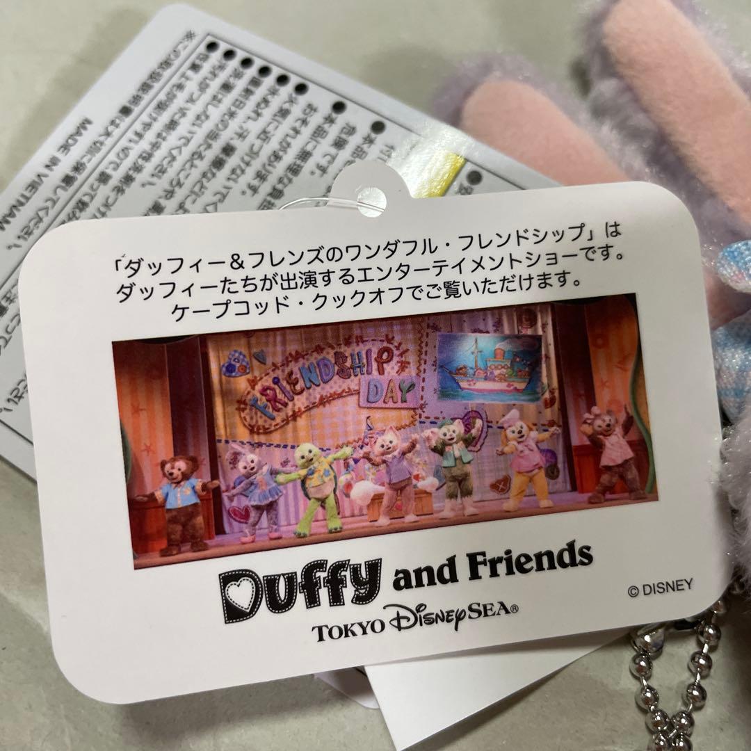 ディズニー　リゾート　ダッフィーフレンズ　ぬいぐるみバッジ　セット