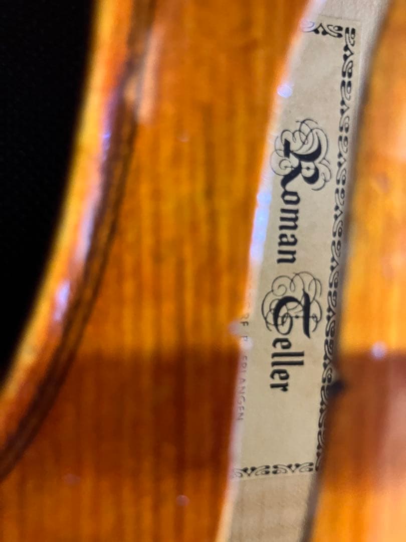 ドイツ製　Roman Teller MAIa 1991製バイオリン 4/4