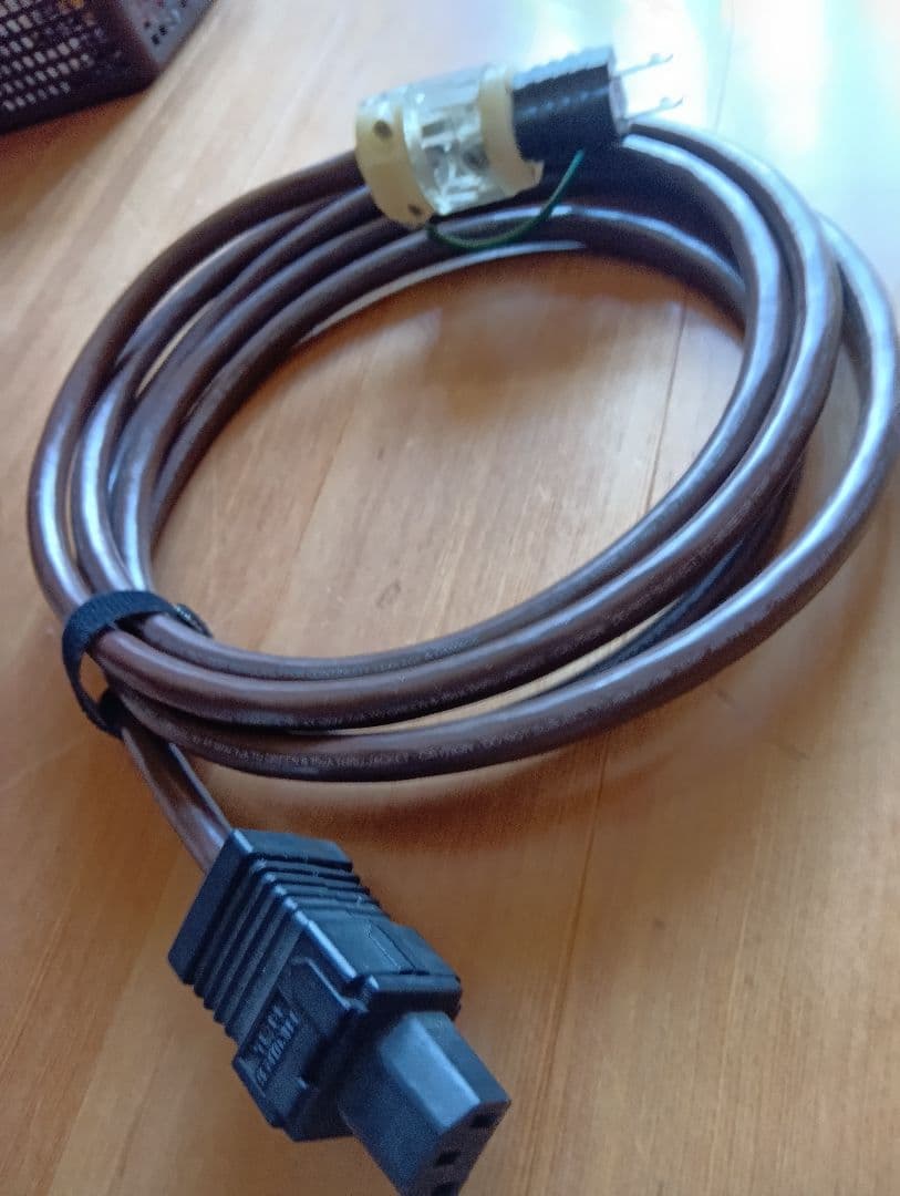 ビンテージベルデン電源ケーブルホスピタルグレード