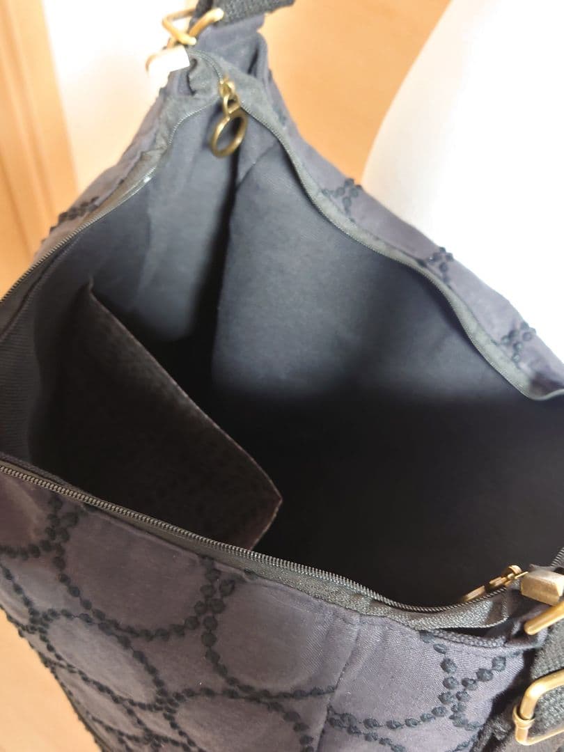 tambourine charcoal　ミナペルホネン　3WAY トートバッグ
