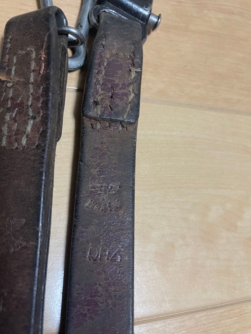 ドイツ軍 MG42 MG34 機関銃 本革製スリング