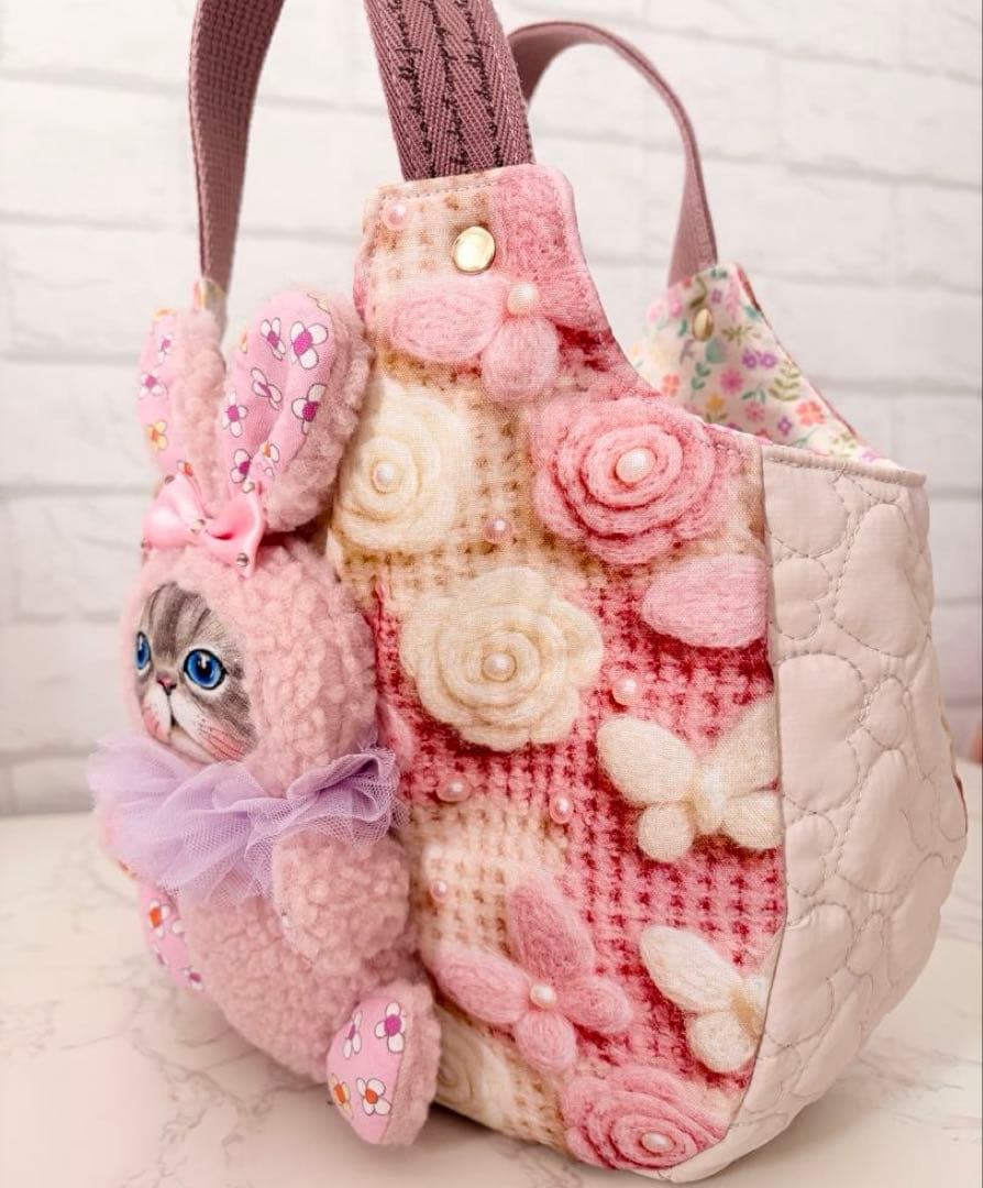 も*❤様 コヤンイサムチョン♡着ぐるみ♡ルミちゃん♡ラウンドトートバッグ