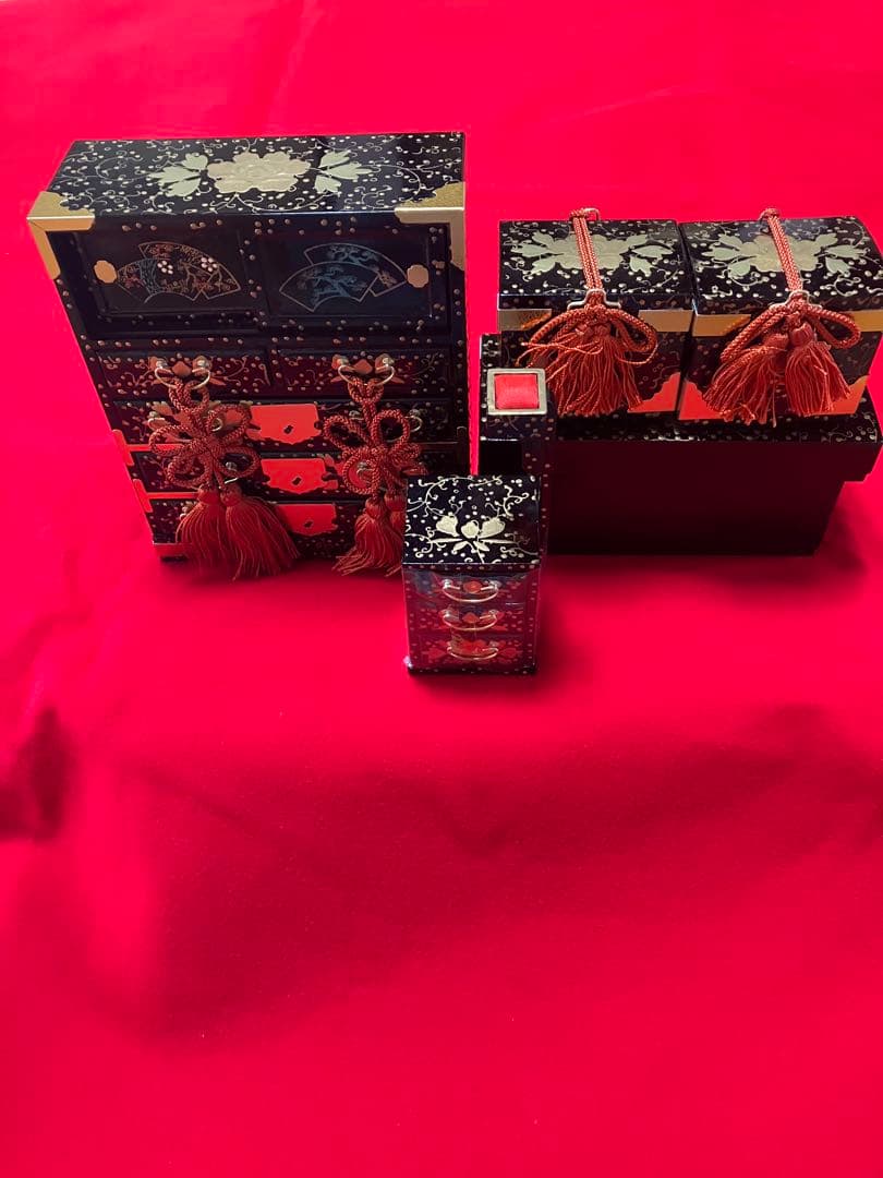 七段飾り用雛人形　御道具セット