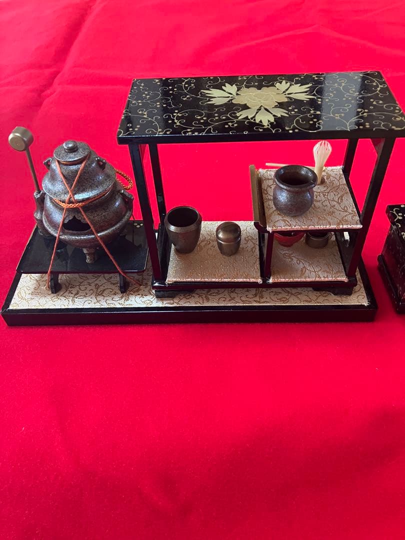 七段飾り用雛人形　御道具セット