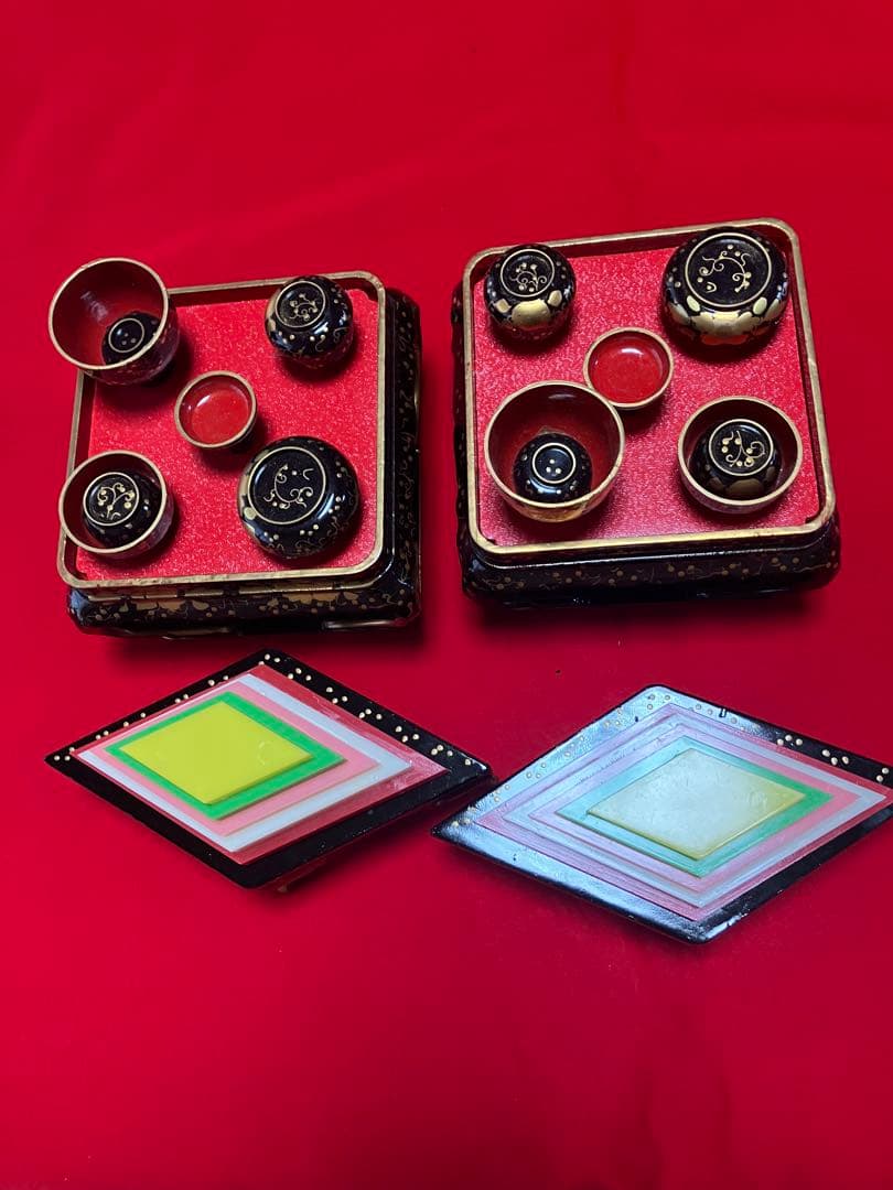 七段飾り用雛人形　御道具セット