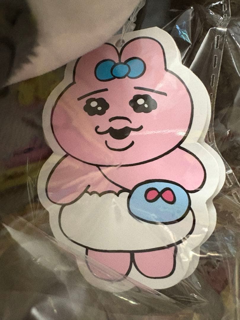 韓国限定 おぱんちゅうさぎ スパイ ぬいぐるみ 28cm ポップアップpopup