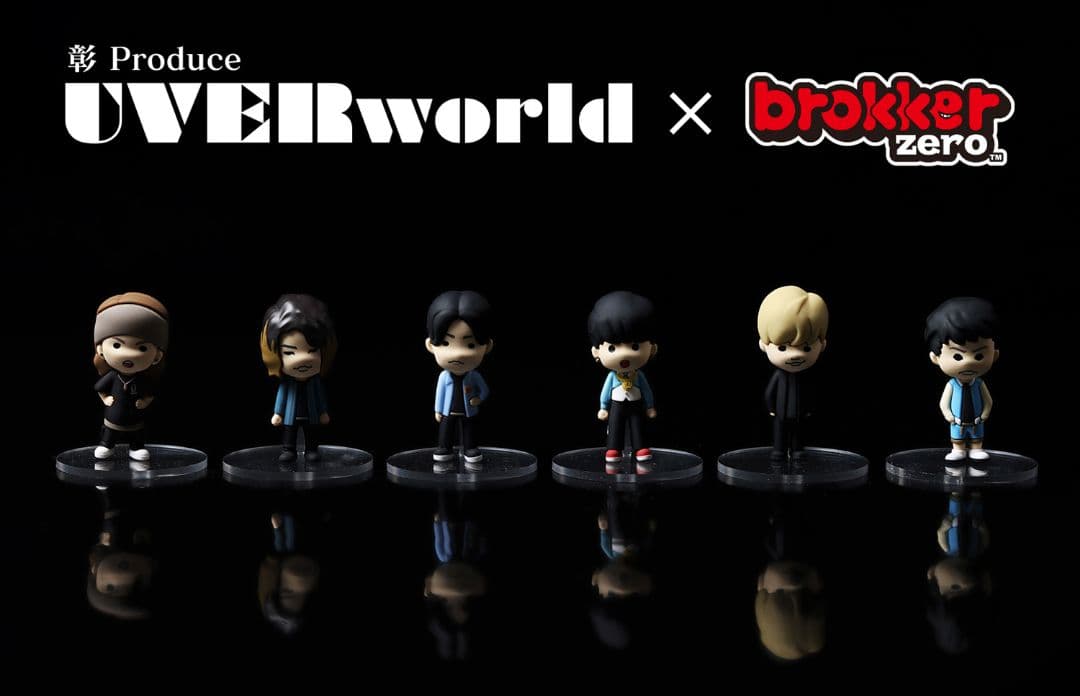 brokker zero 2nd　UVERworld フィギュア 6体セット