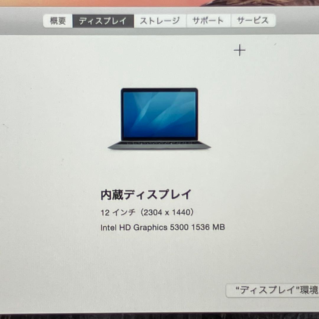 MacBook本体 12inch MacBook 256GB Retina Early 2015