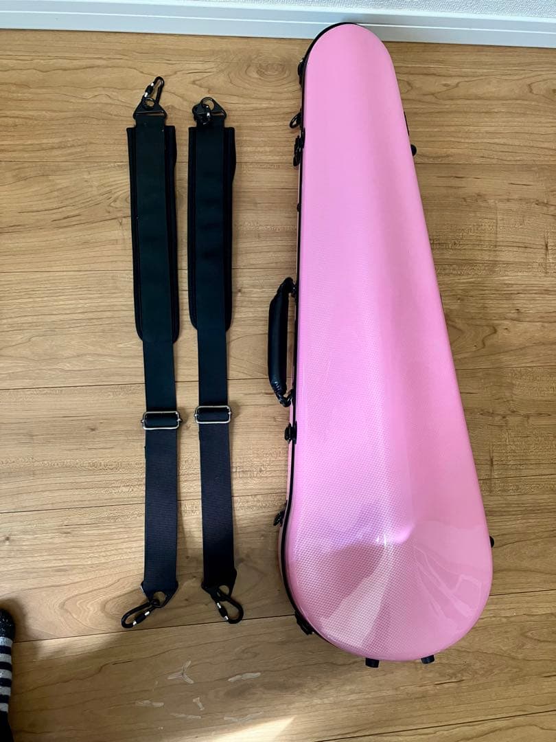 Carbon Mac 4/4 バイオリンケース ピンク