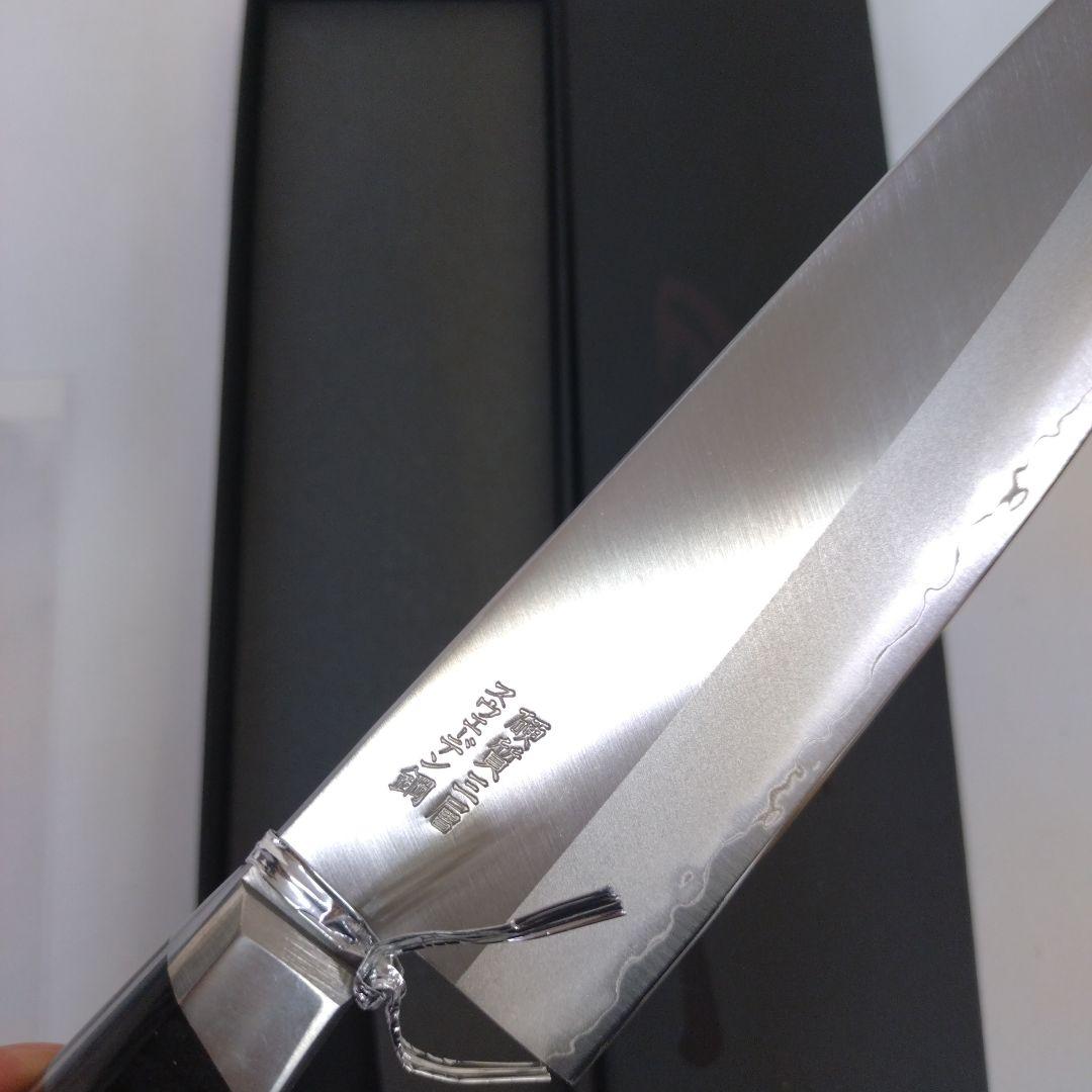 マツ新品サンドビック三層鋼包丁スウェーデン鋼　本鍛錬包丁　硬質三層