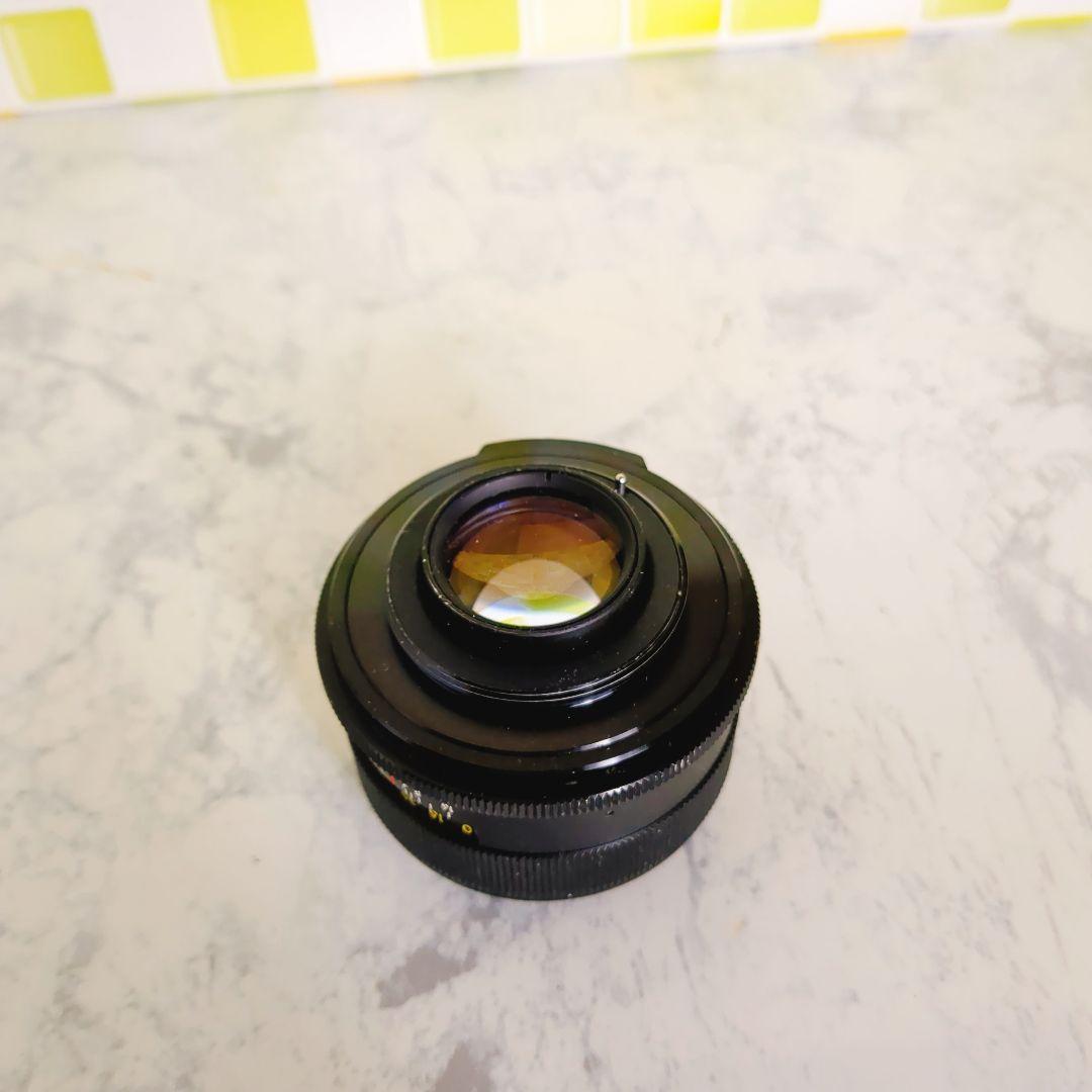 Yashica Auto Yashinon−DX 50mm F1.7 レンズ