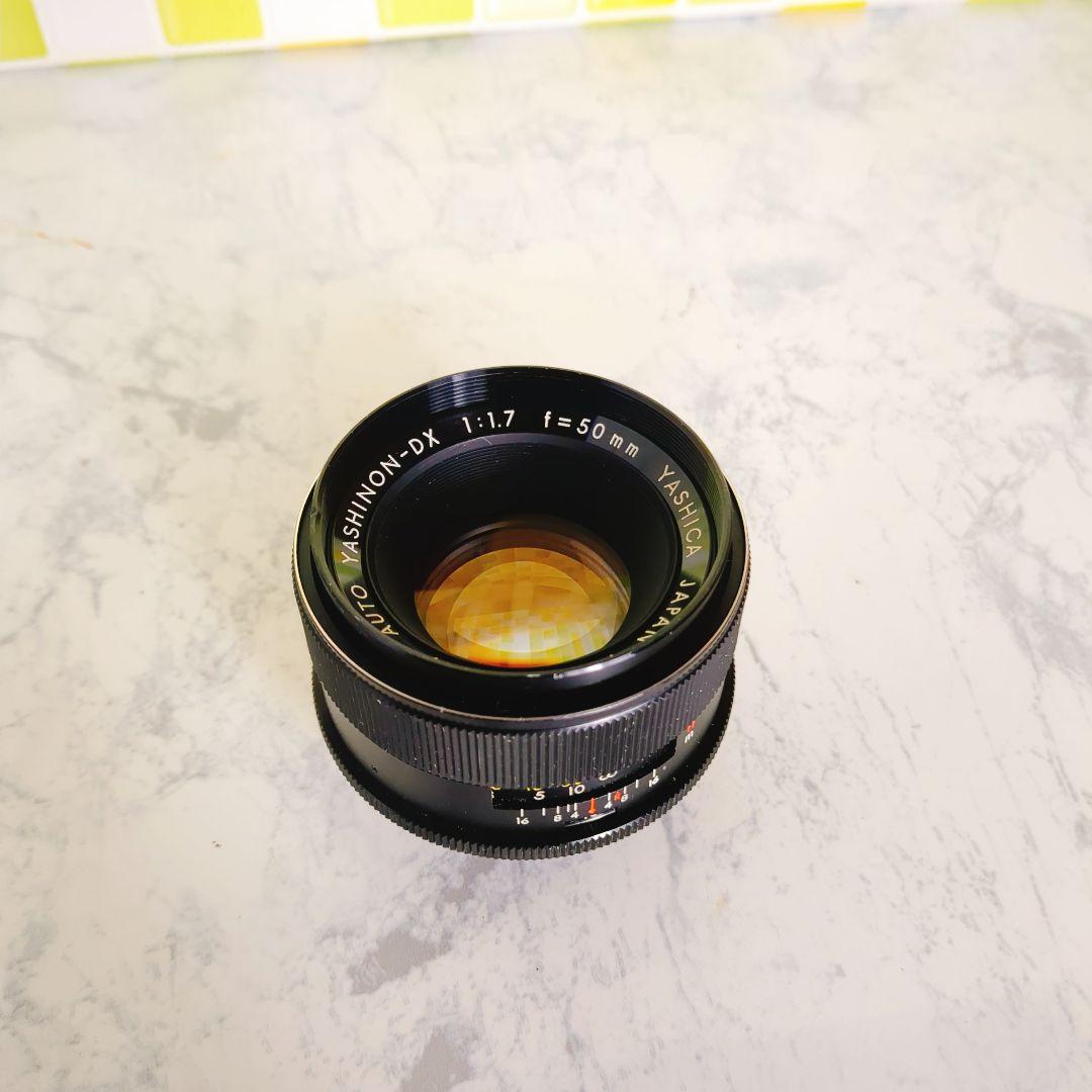 Yashica Auto Yashinon−DX 50mm F1.7 レンズ