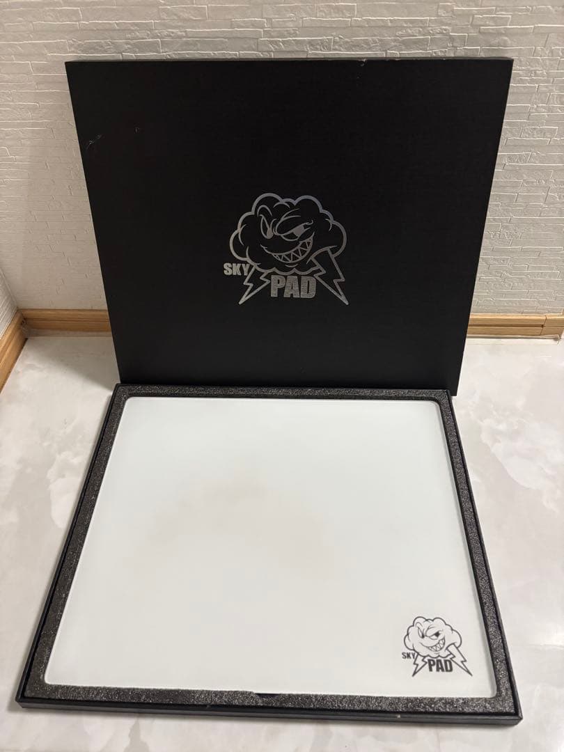SkyPAD 3.0 XL ゲーミングガラスマウスパッド ホワイト
