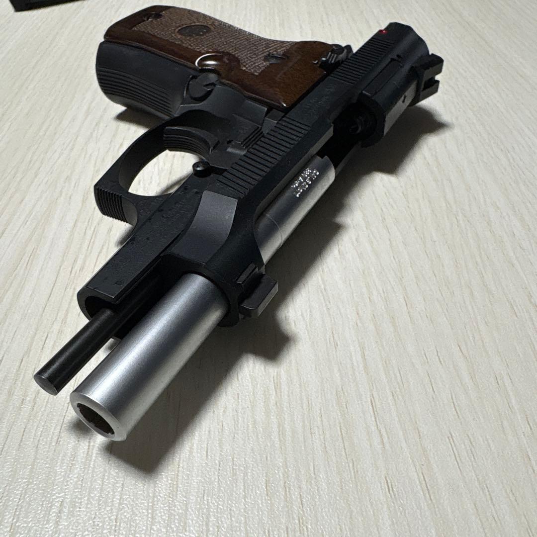 ウェスタンアームズ ベレッタM84FSチーター バレルシルバー