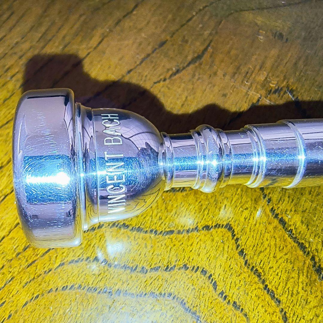 Bach バック 3Cトランペットマウスピース 銀メッキ 楽器店展示品・美品