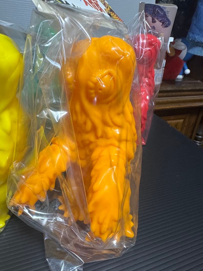 マルサンソフビレインボーシリーズ05 ヘドラ7体セット