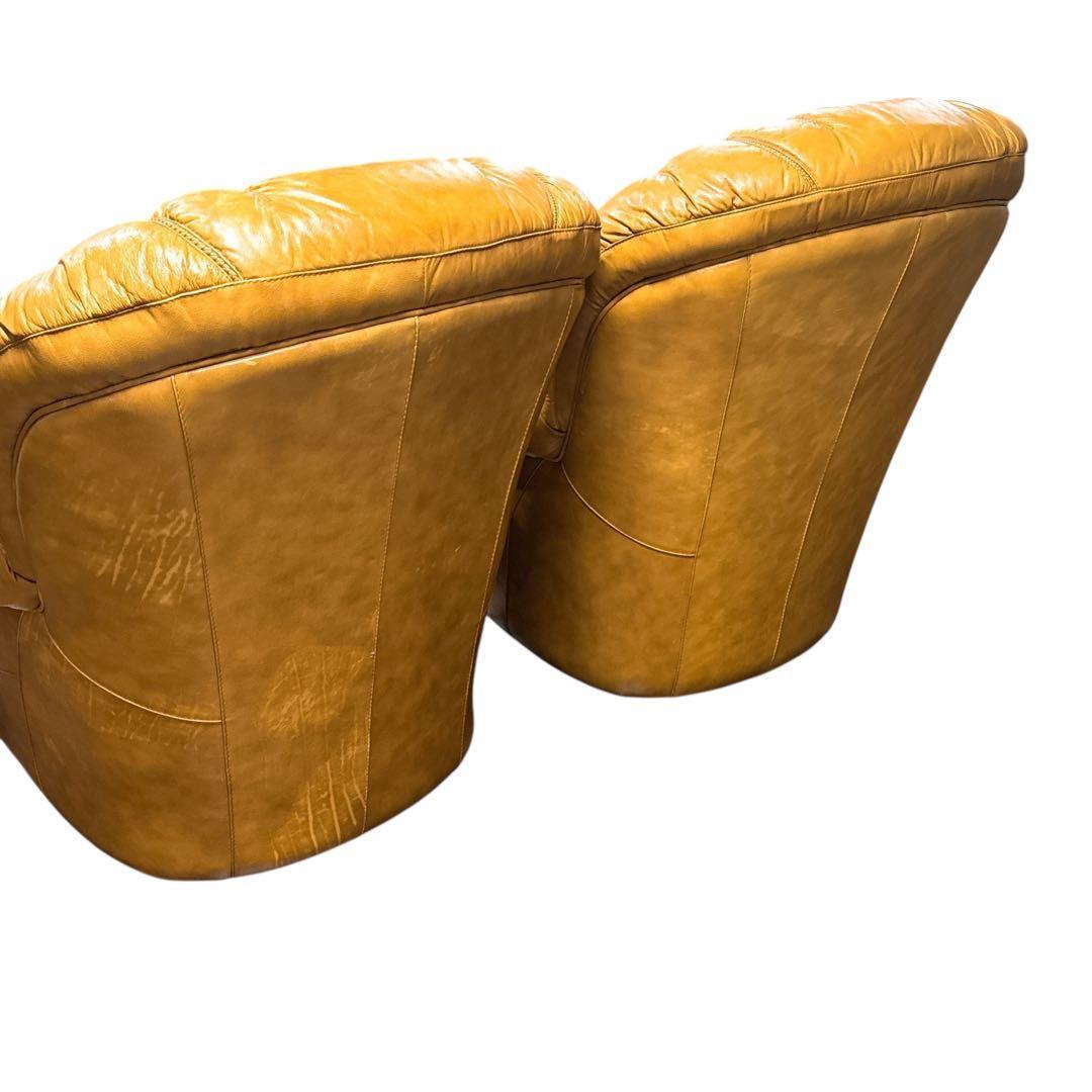 美品1人掛けソファ シングルソファ アームソファ　1脚