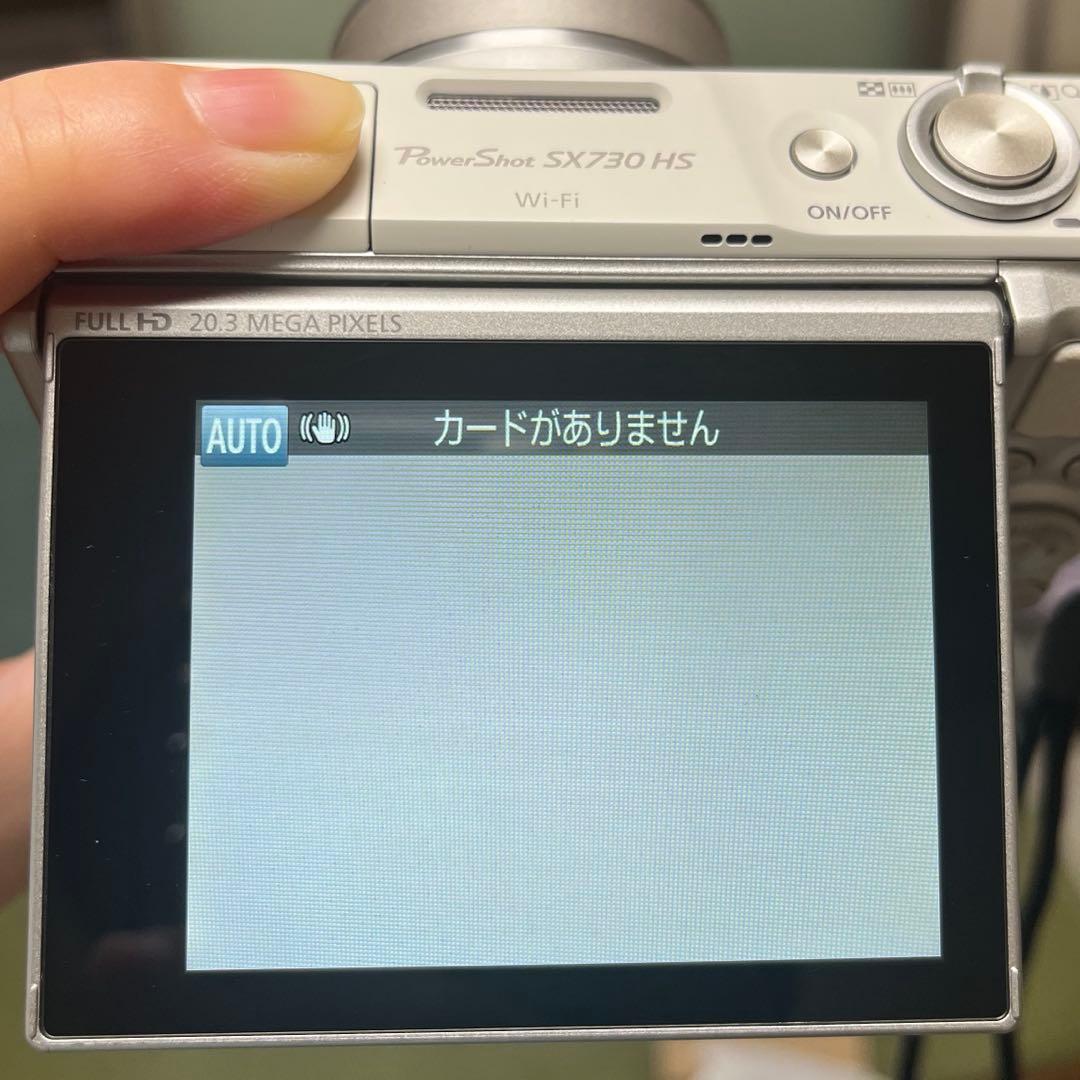 Canon PowerShot SX730HS シルバー デジカメ 40倍ズーム