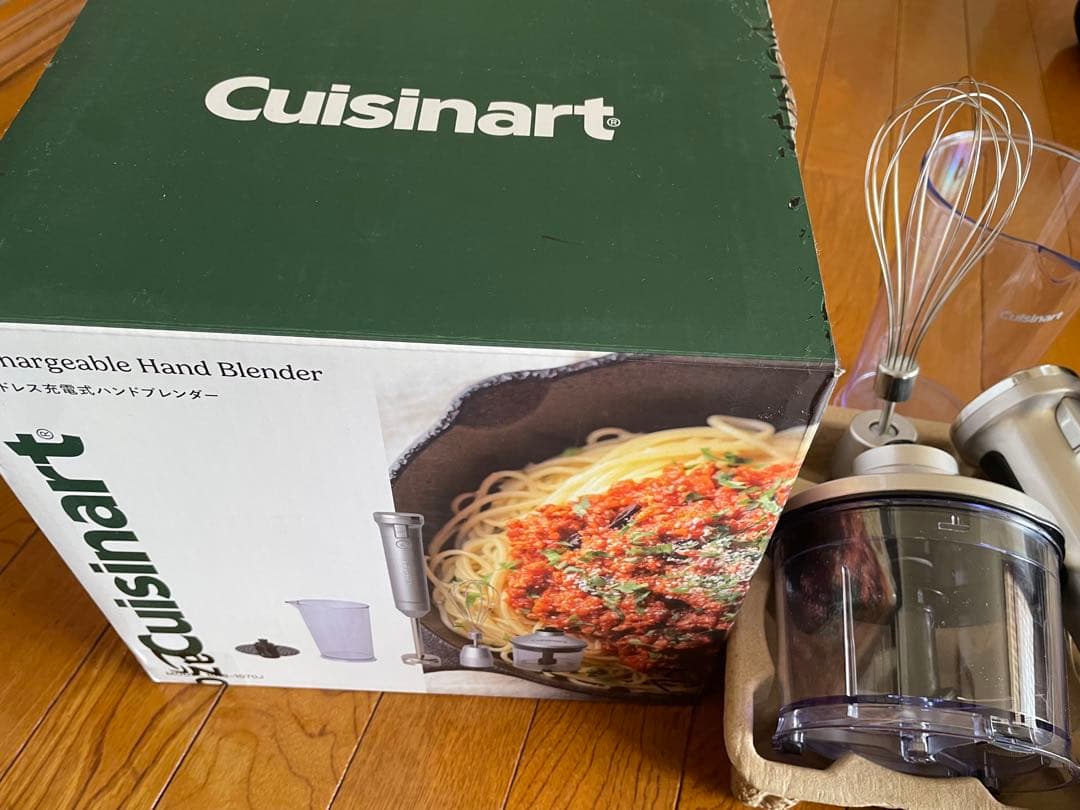 Cuisinart コードレス ハンドブレンダー 530g