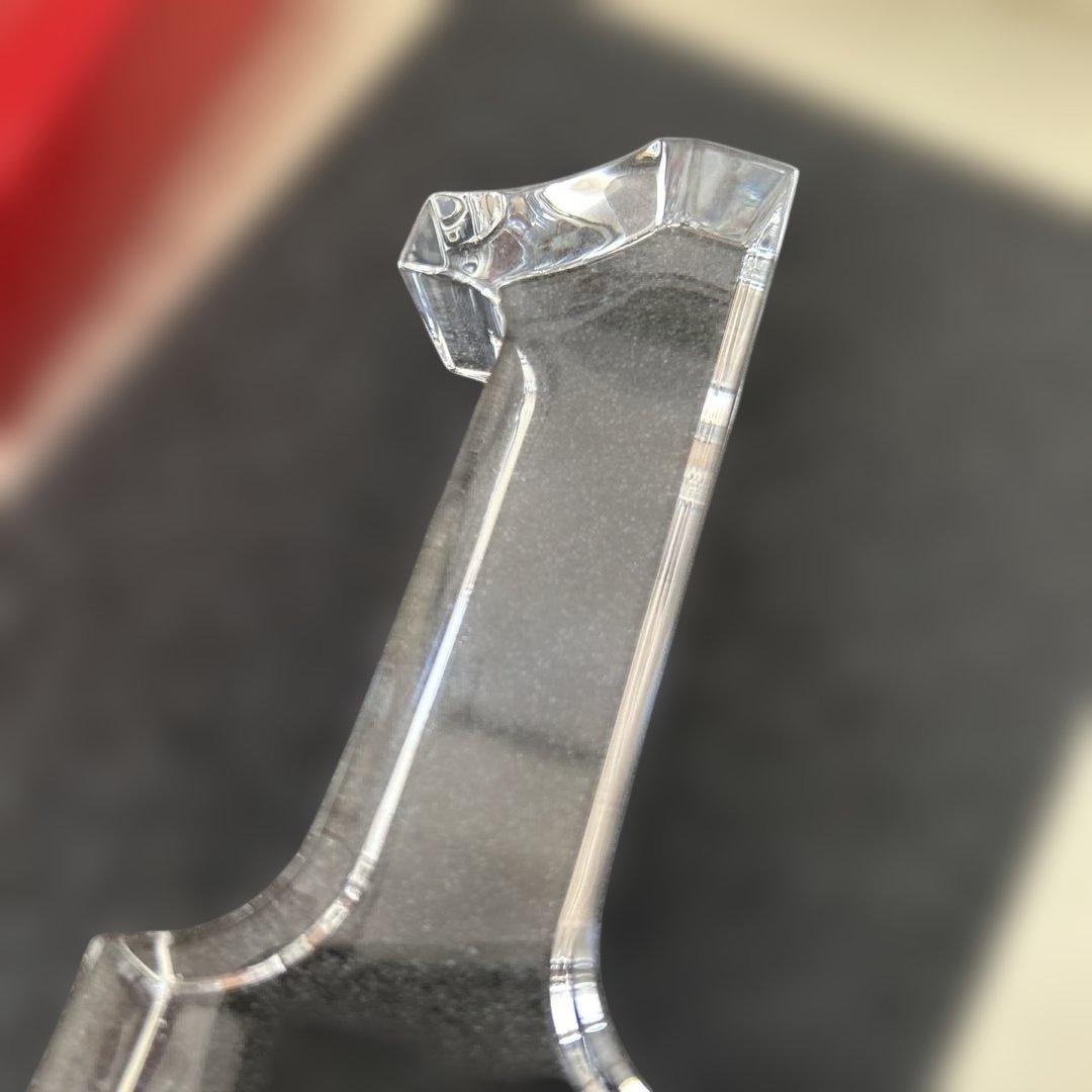 バカラ　ナンバーワン　置き物　BACCARAT