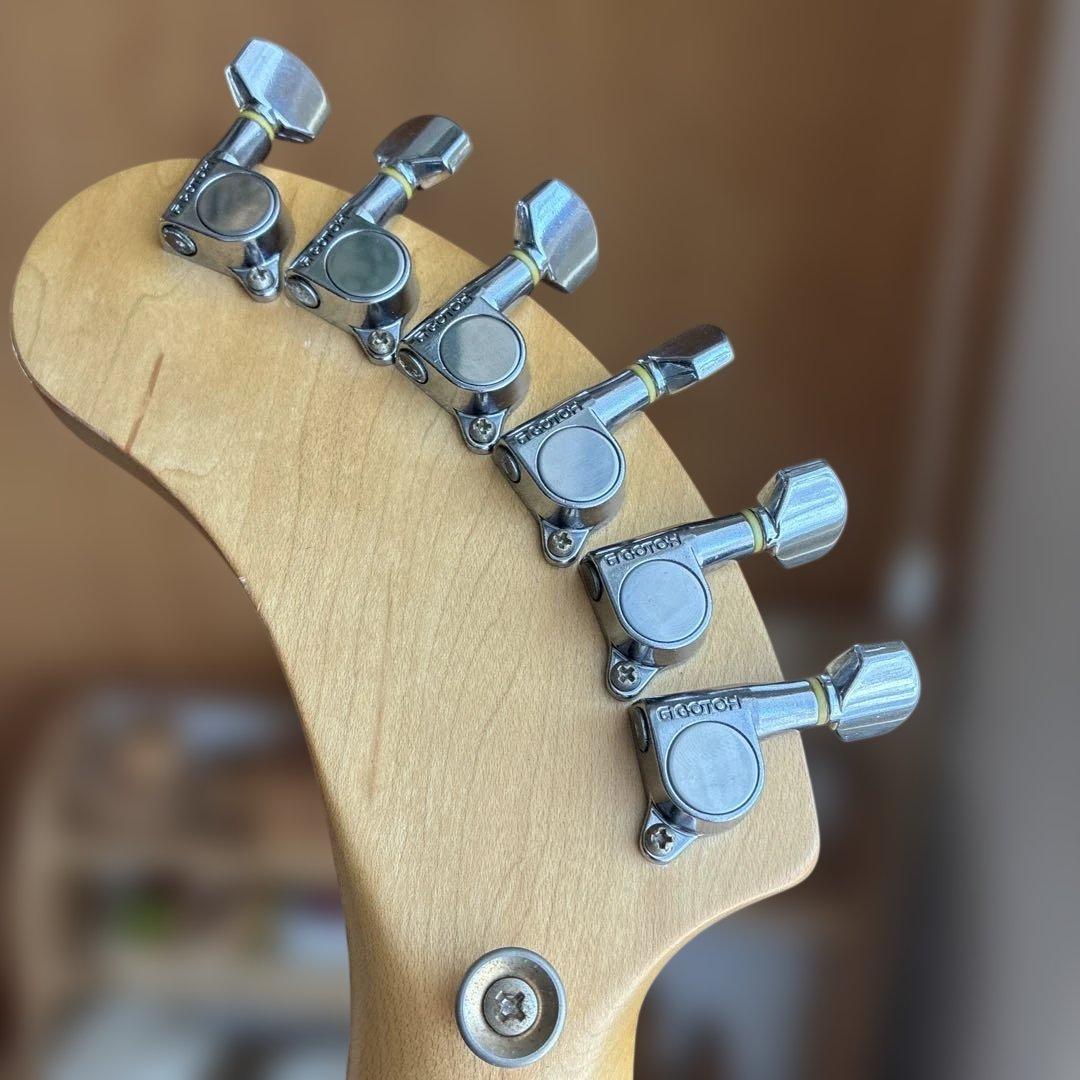 Fernandes zo-3GF ブルー　メイプルネック