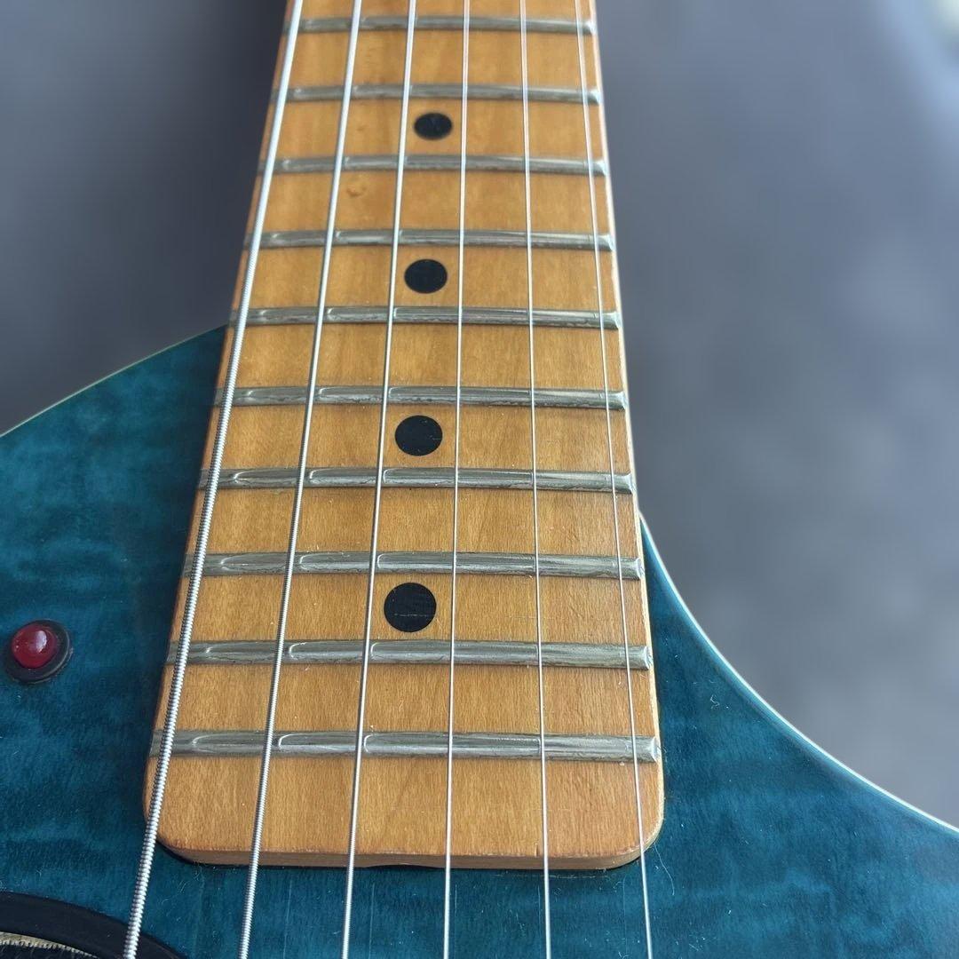 Fernandes zo-3GF ブルー　メイプルネック