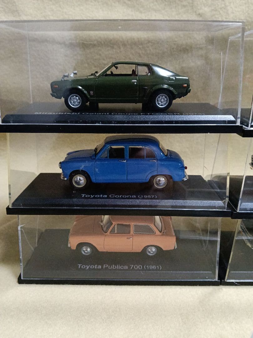 1/43スケールミニカー10台セットジャンク品