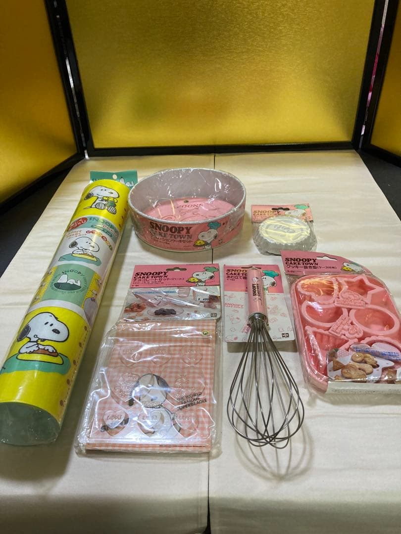 スヌーピー ケーキタウン　セット