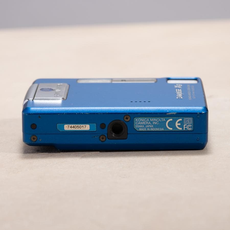 【スマホ転送OK】MINOLTA DIMAGE Xg ブルー 動作確認済み