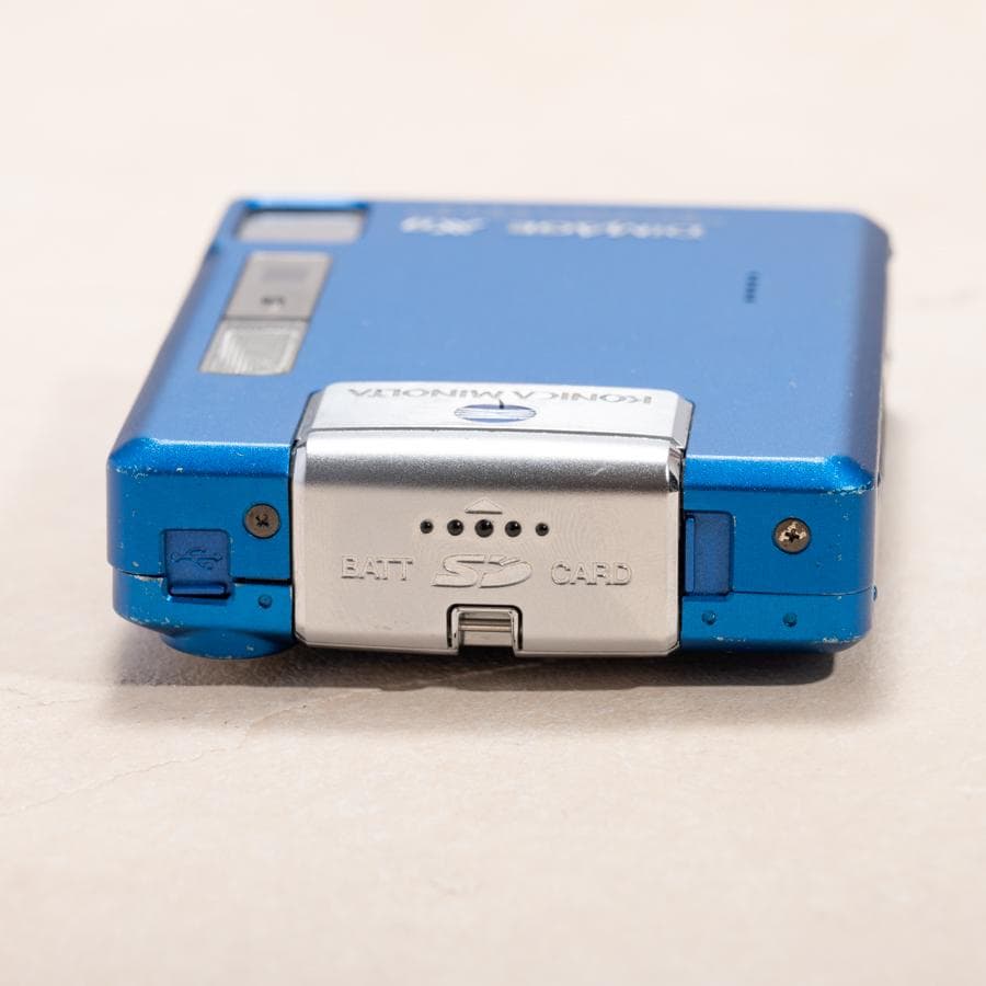 【スマホ転送OK】MINOLTA DIMAGE Xg ブルー 動作確認済み