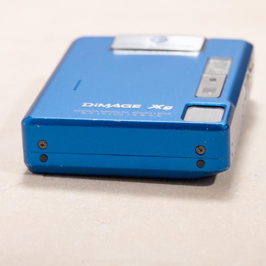 【スマホ転送OK】MINOLTA DIMAGE Xg ブルー 動作確認済み